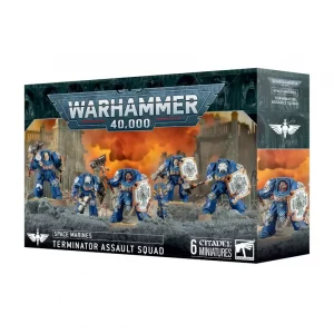 Vorderseite der Box Space Marines Terminatorsturmtrupp