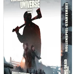 Vorderseite des Startersets „The Walking Dead – The Roleplaying Game“