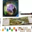 Spielmaterial von Der Herr der Ringe: Adventure Book Game – Abenteuerbuch, Figuren und Karten